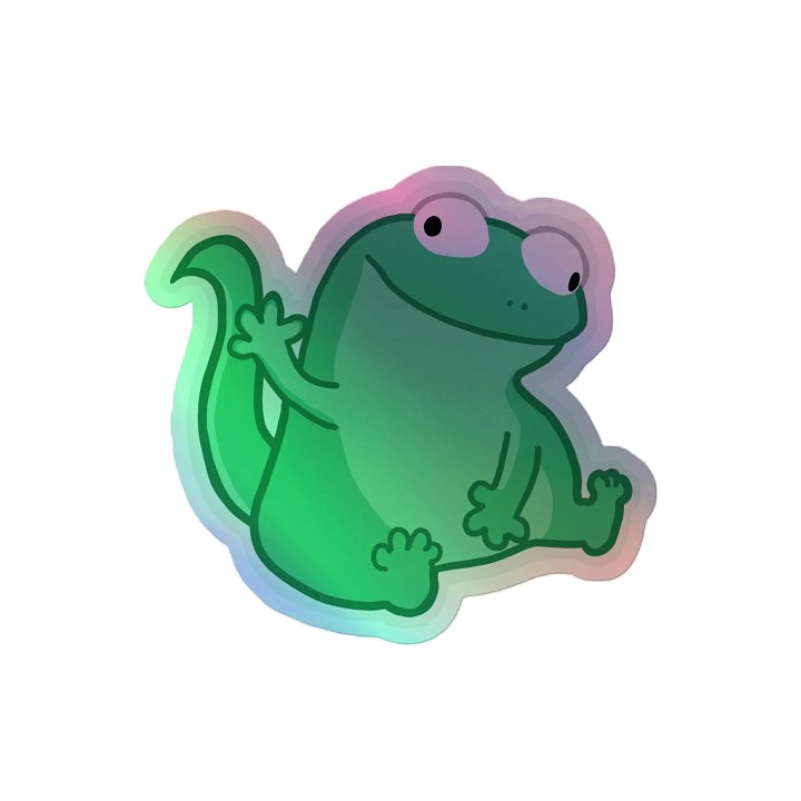 LizardGrab Holo Sticker product image (2)