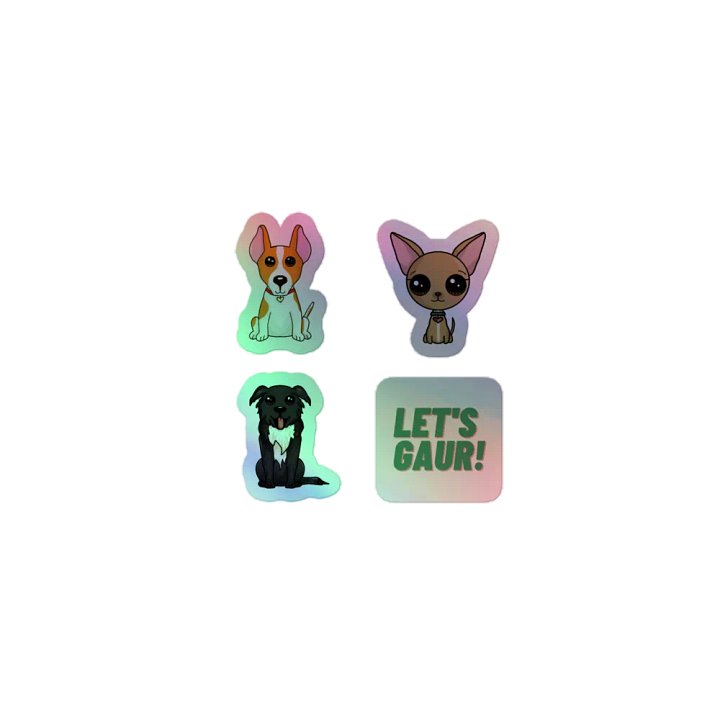 Puppy & Emote Stickers product image (1)