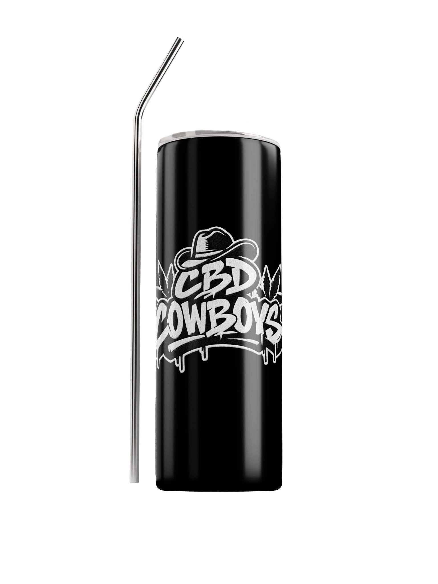 CBD COWBOYS steel tumbler product image (1)
