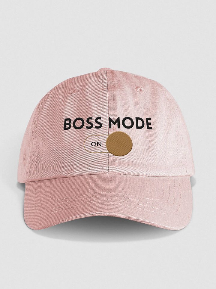 Boss Mode Dad Hat product image (1)
