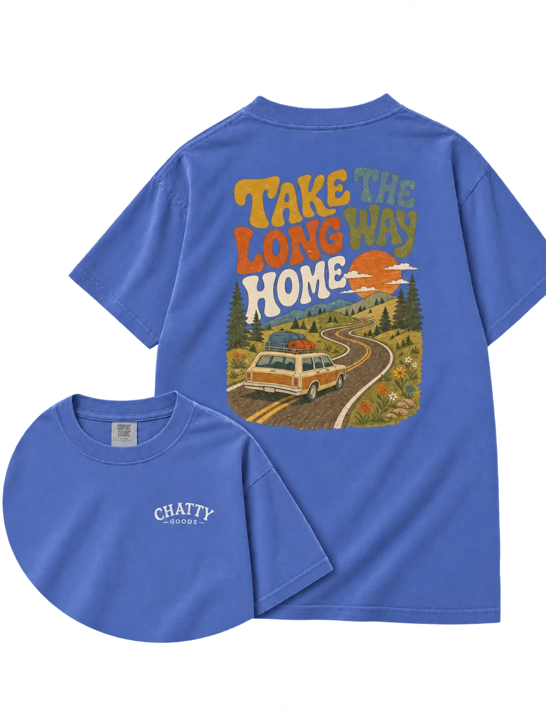 Take the Long Way Home Tee | Americana Collection product image (1)