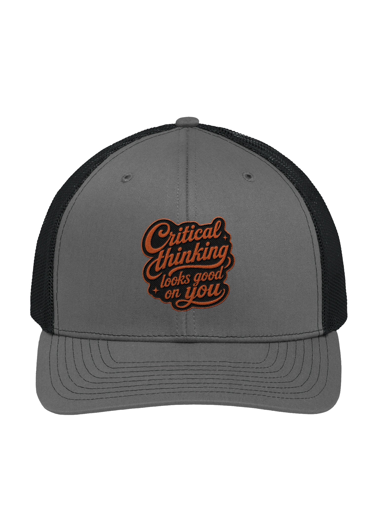 Critical Thinking Looks Good on You - Classic Mesh Hat product image (12)