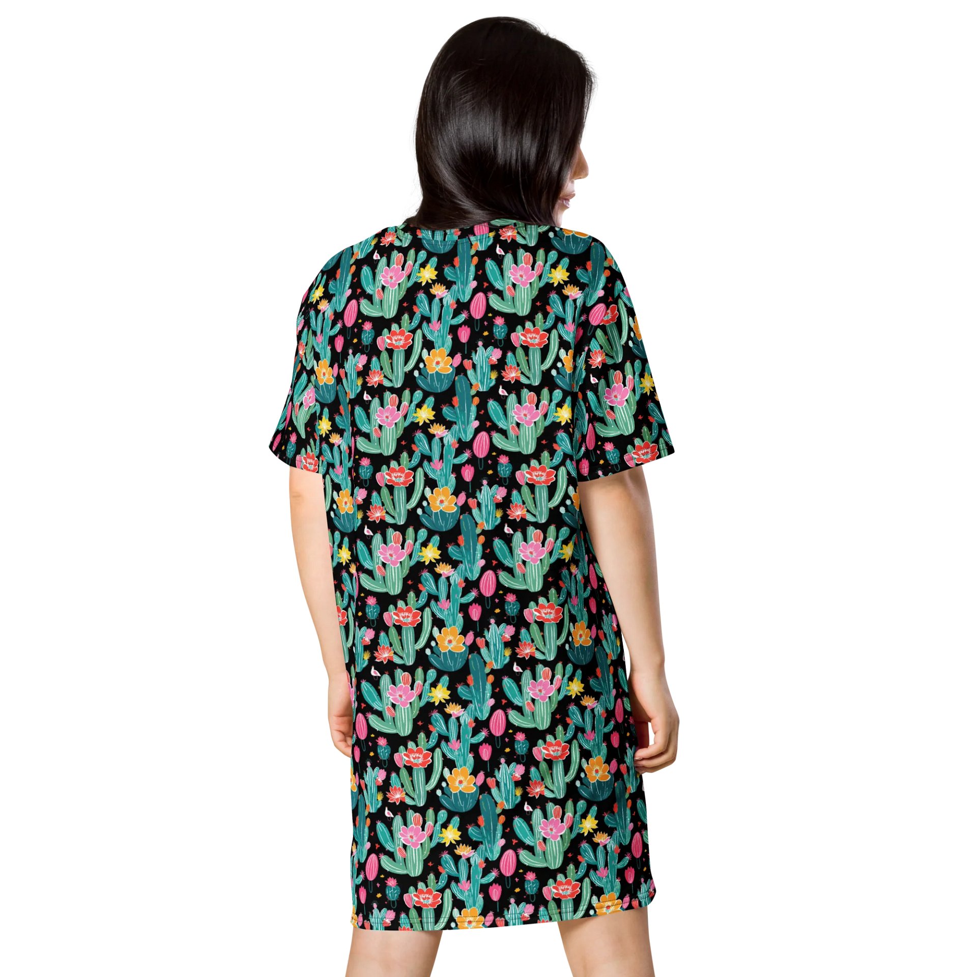 Chic Comfort: Unleash Your Style with All-Over T-Shirt Dress product image (2)