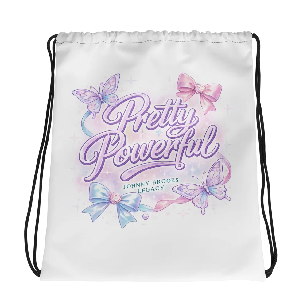 Pretty Powerful Drawstring Bag product image (1)