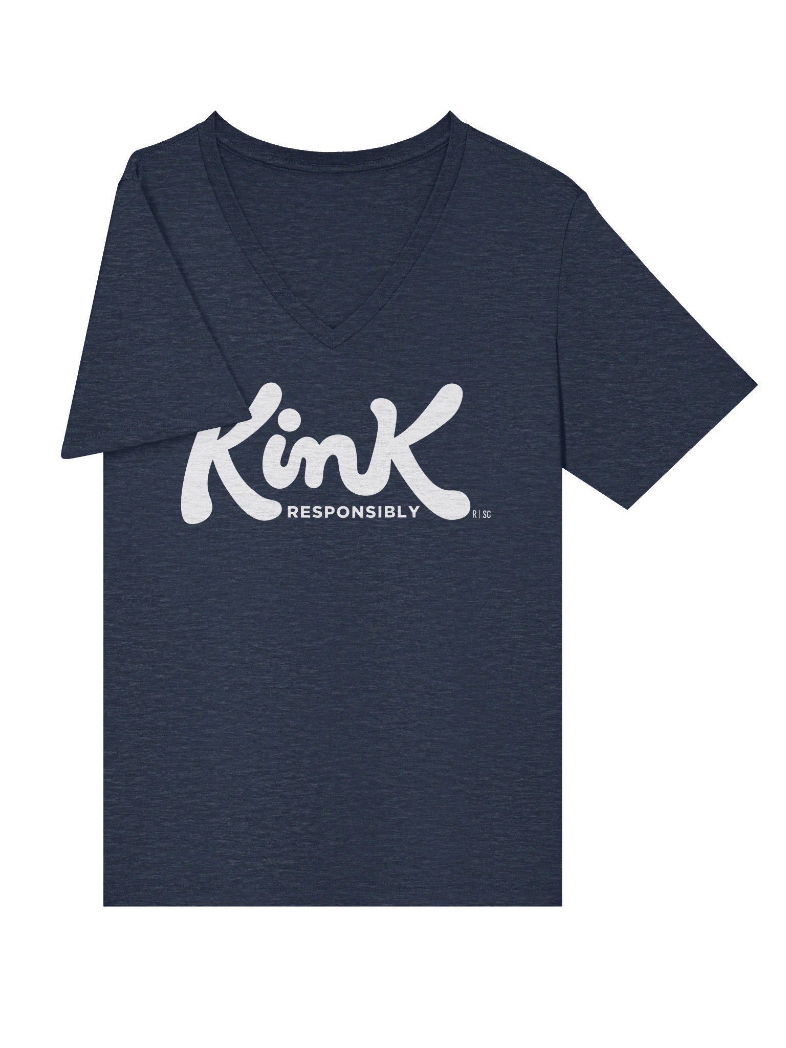 Kink Responsibly Vneck Tshirt (Design 2) product image (27)