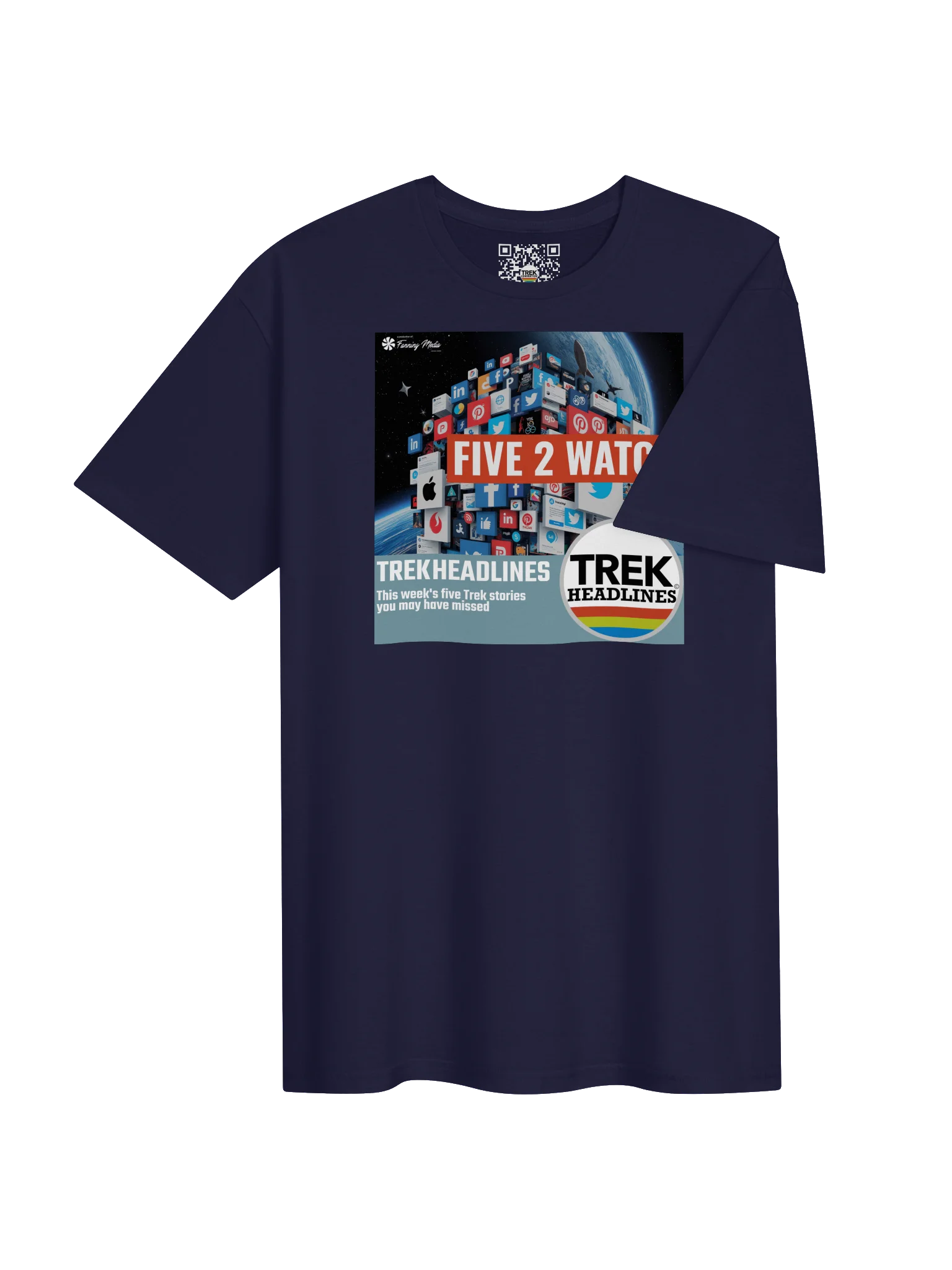 TekHeadlines Five 2 Watch Podcast Tee product image (4)