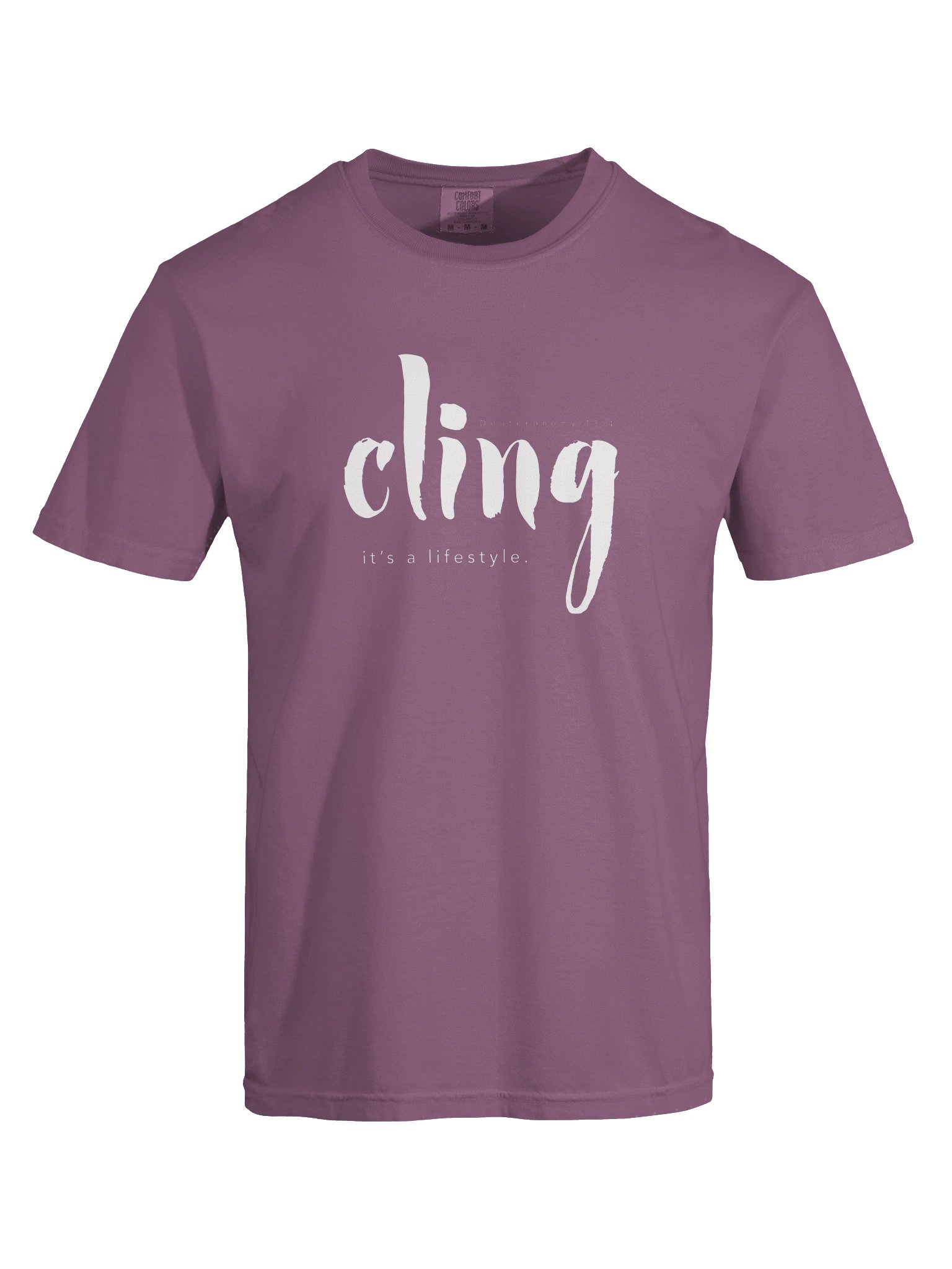 CLING | It's a Lifestyle - Unisex Tee (White Logo) product image (4)