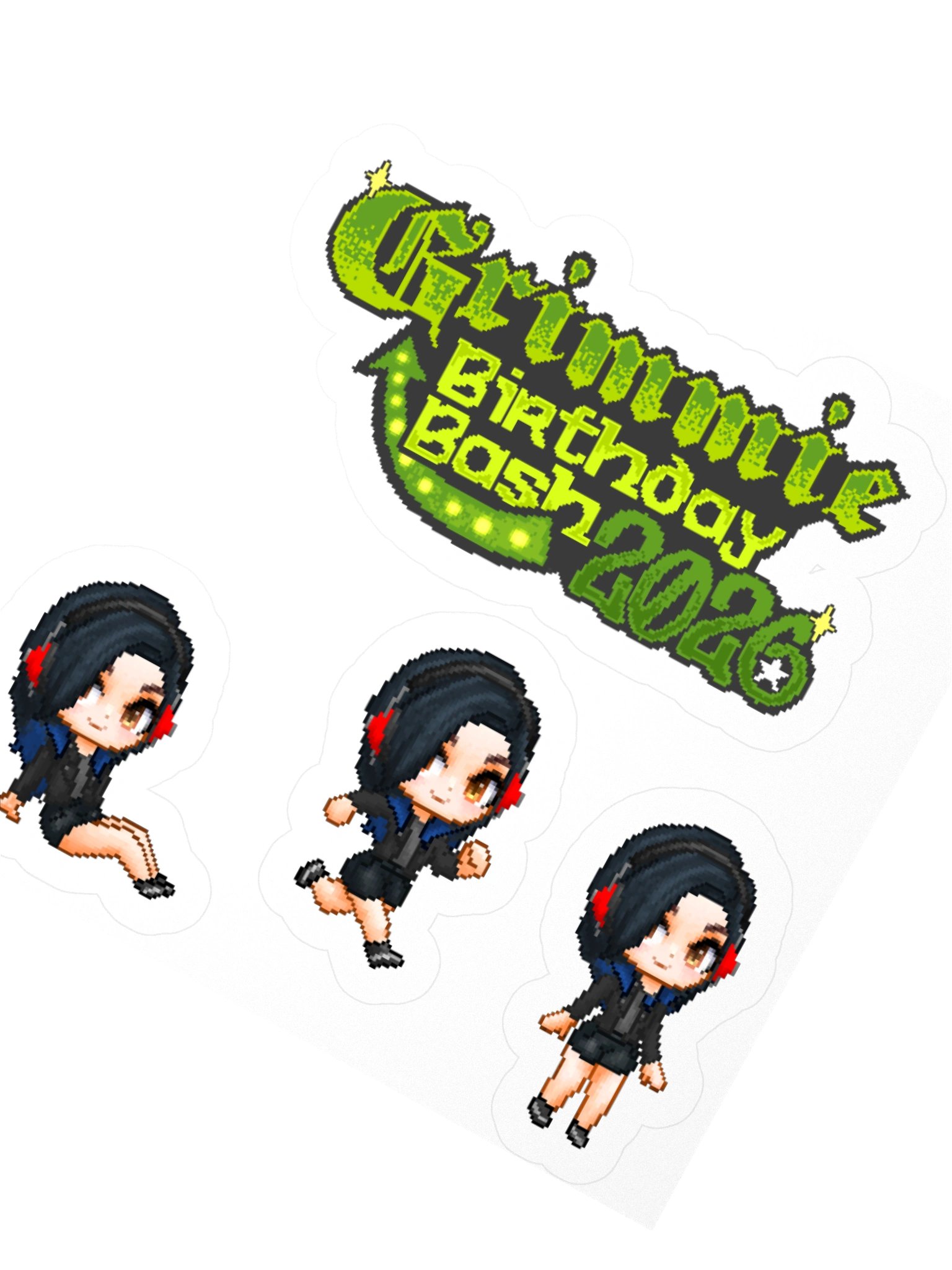 2026 Grimmie Birthday Bash Stickers product image (3)