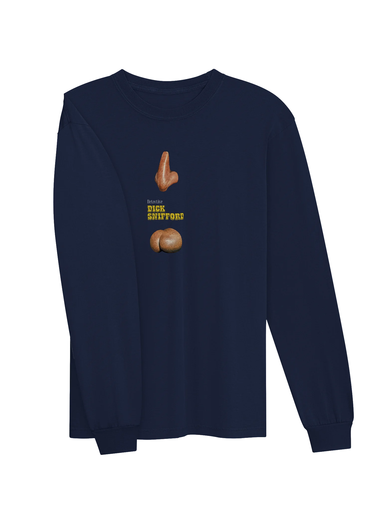 Dick Snifford Nose for Trouble Long Sleeve T-Shirt product image (11)