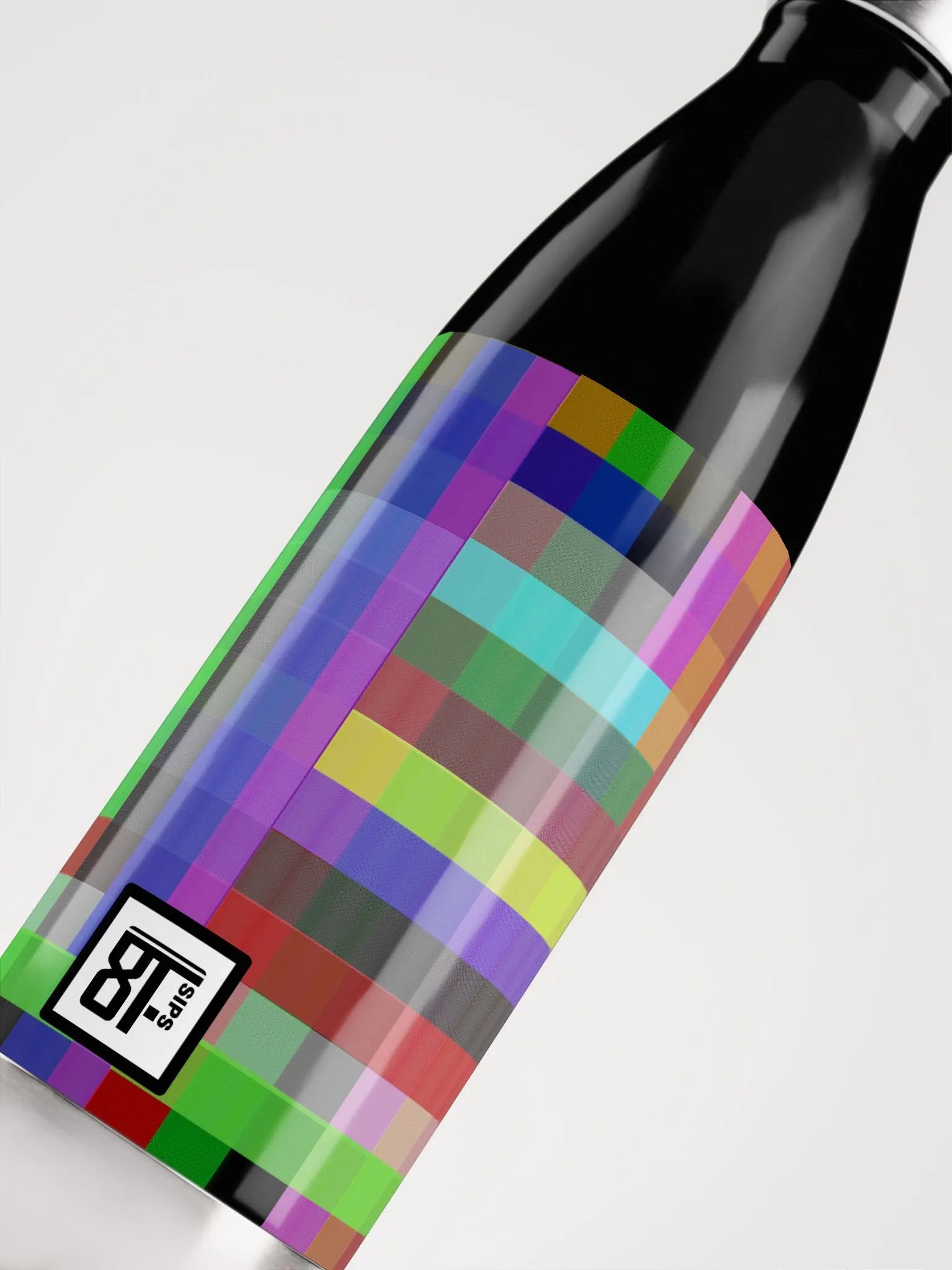 8T Sips Mosaic Stainless Steel Water Bottle product image (10)