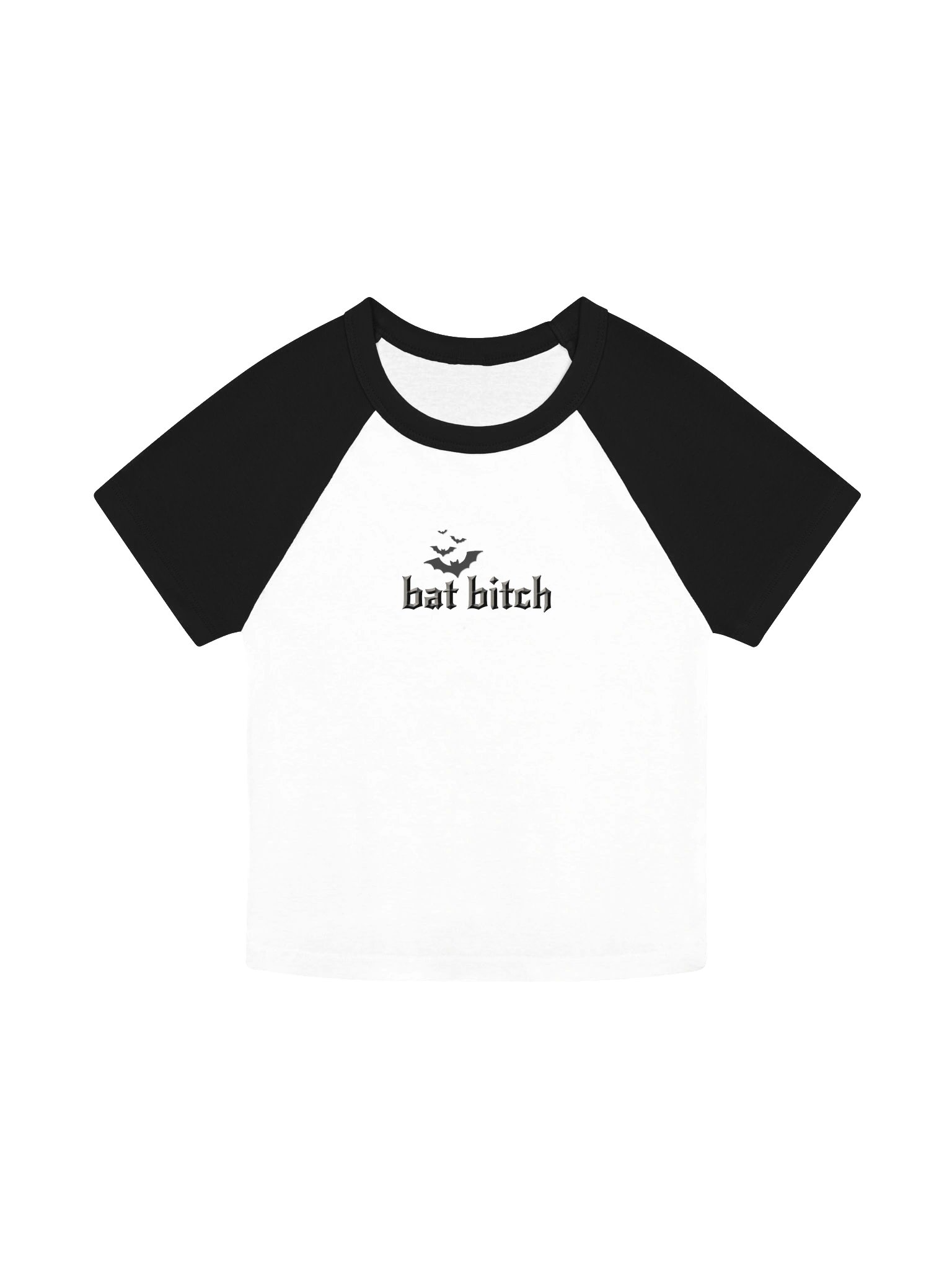 Bat Bitch Raglan Crop product image (1)