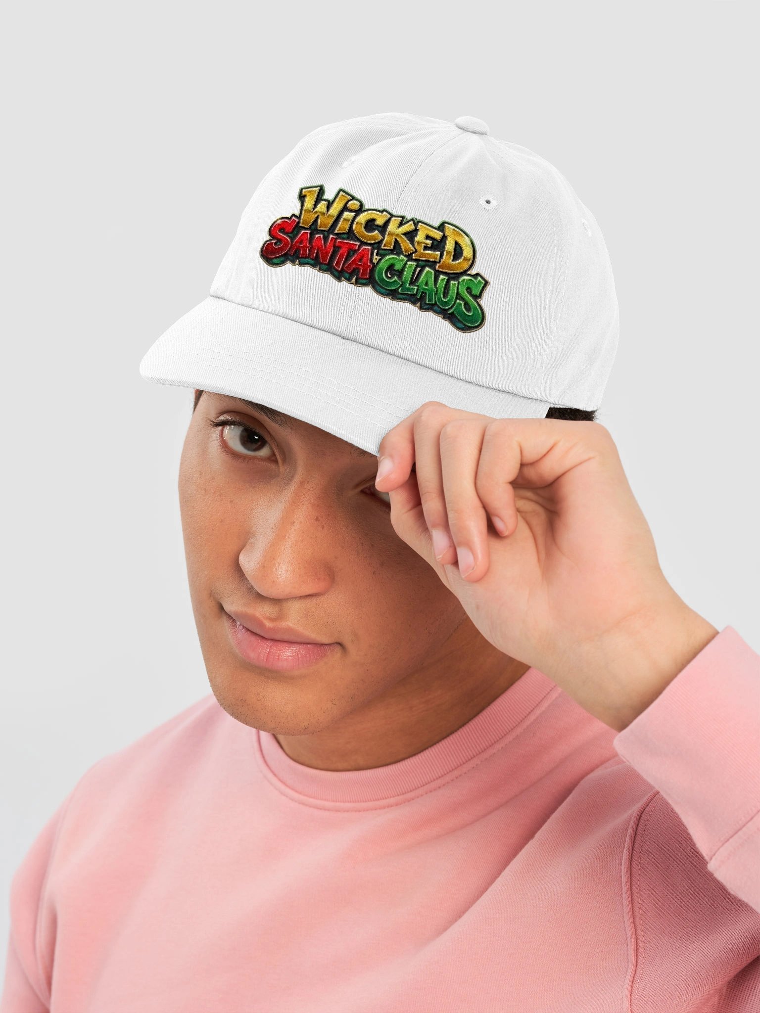 Wicked Santa Claus Festive Christmas Classic Dad Hat product image (61)
