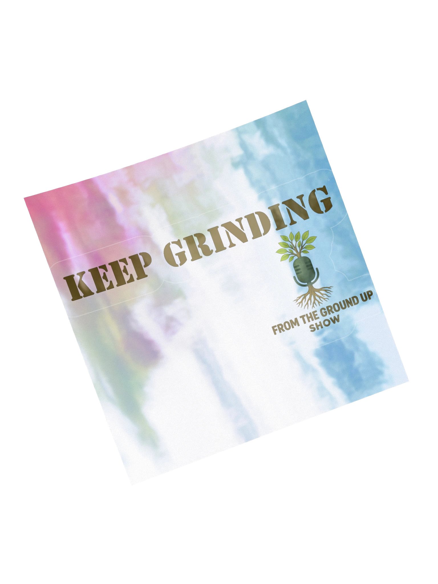 Keep Grinding log Holographic Sticker Sheet product image (14)