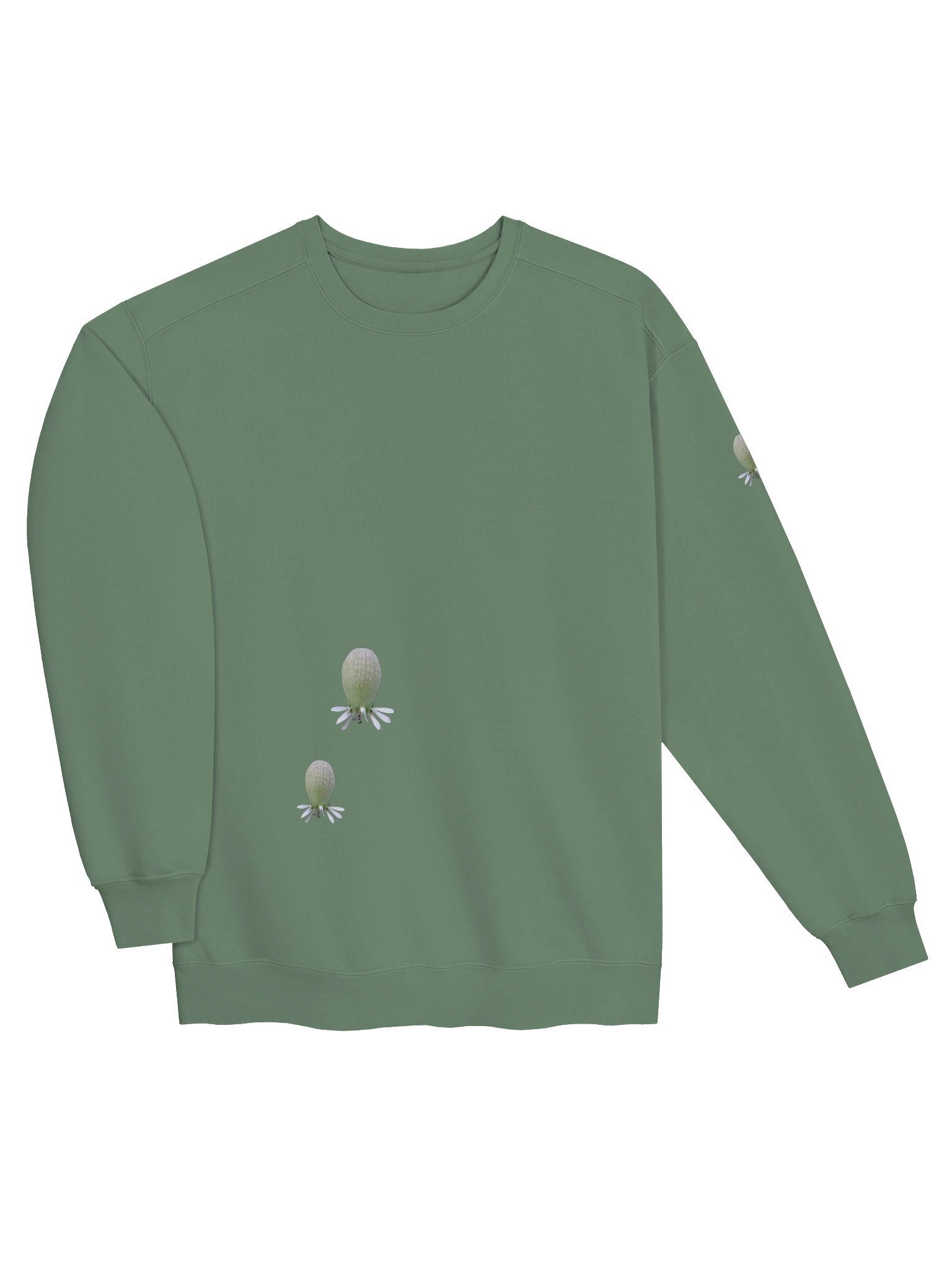 Minimalist Botanical Crewneck Sweatshirt from Original Macro Photo product image (4)