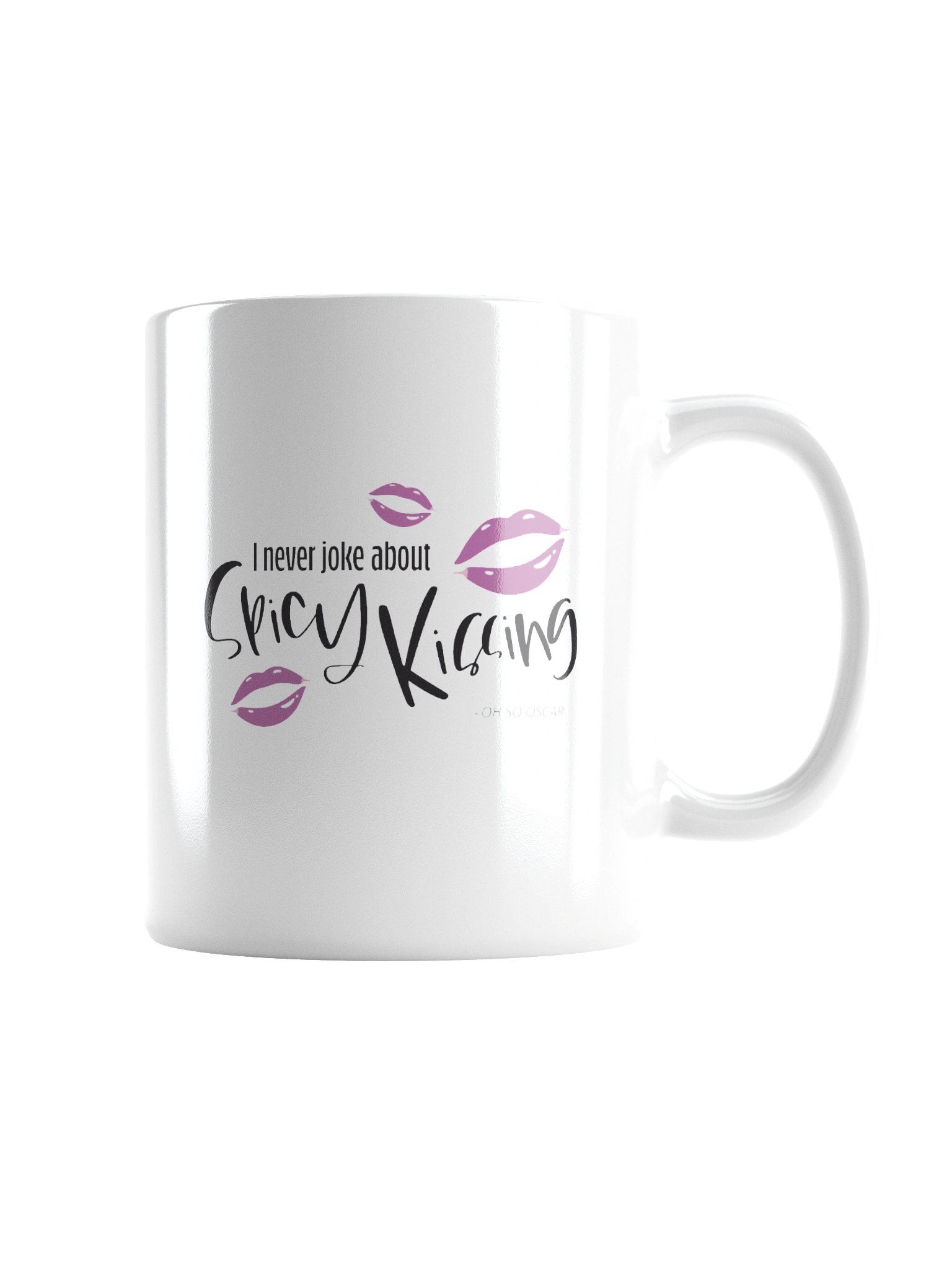 Spicy Kissing White Glossy Mug product image (2)