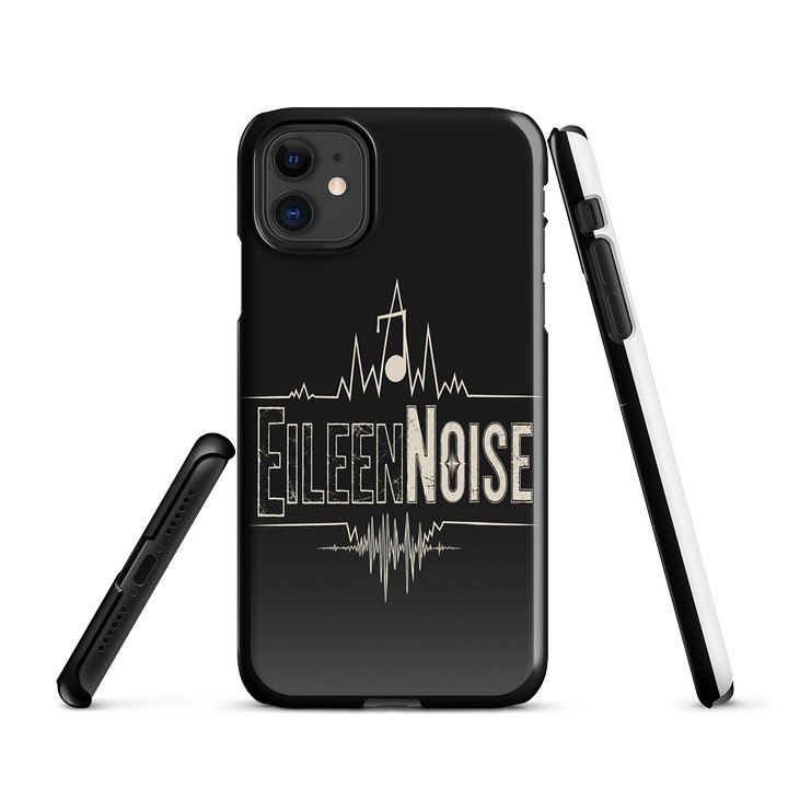 Eileen Noise – Black Grunge Logo iPhone Case product image (1)