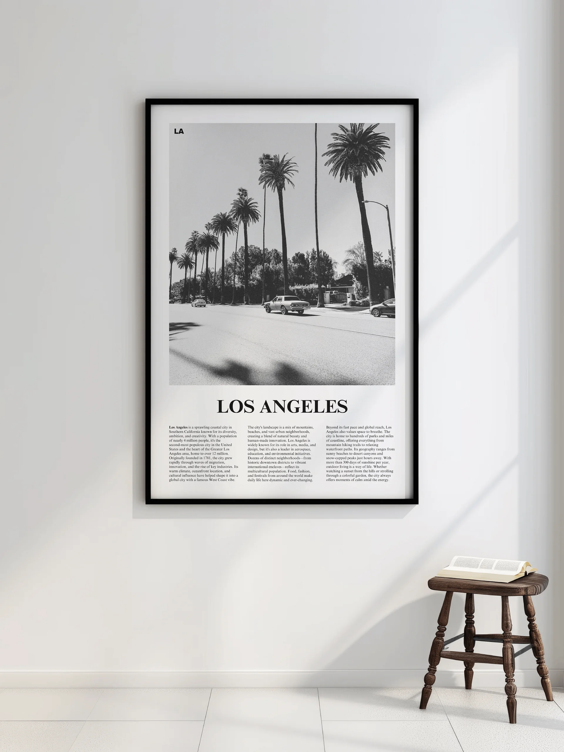 Los Angeles 05 Newspaper Poster product image (2)