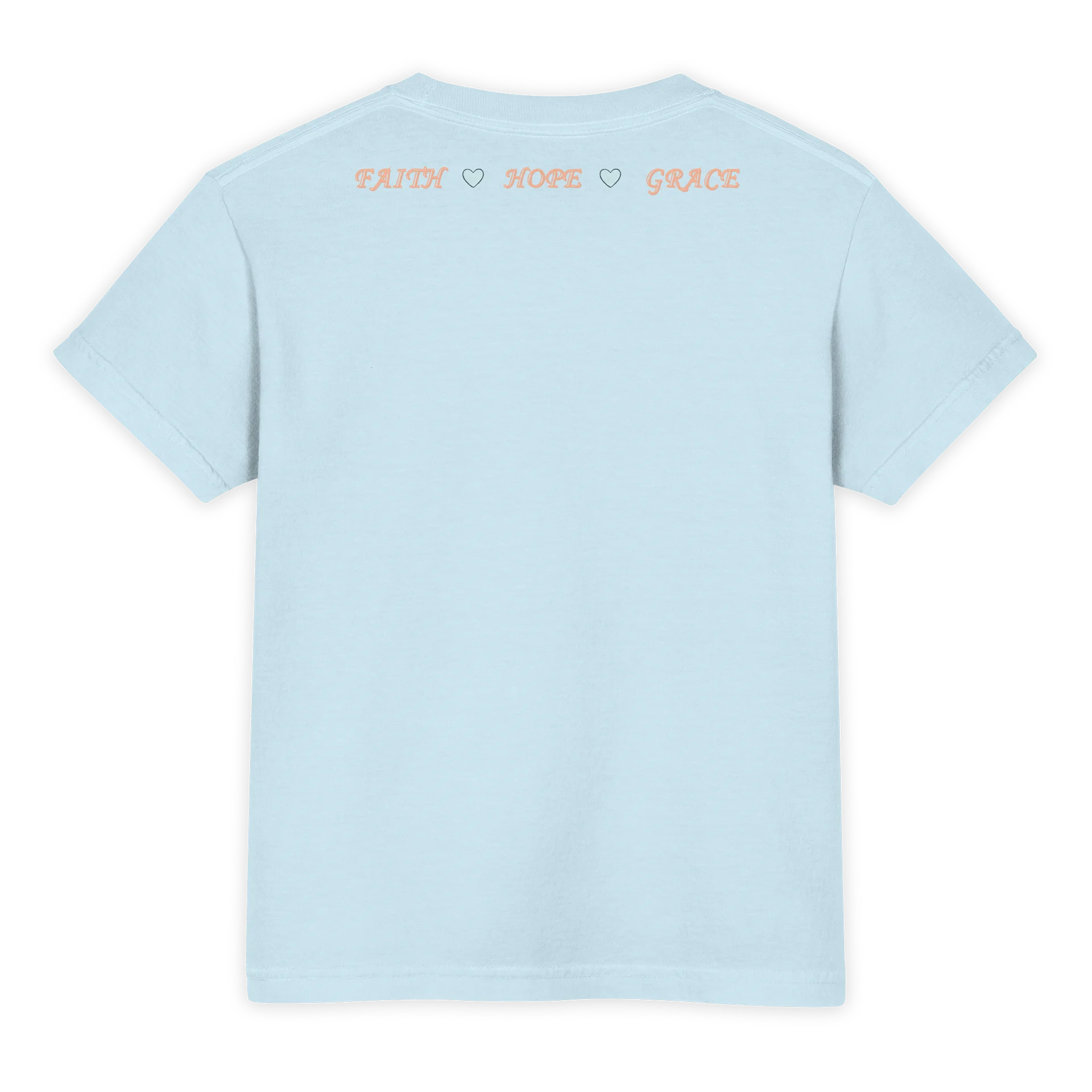 Colossians 3:23 Collection | Youth Girls Garment-Dyed Heavyweight T-Shirt product image (5)