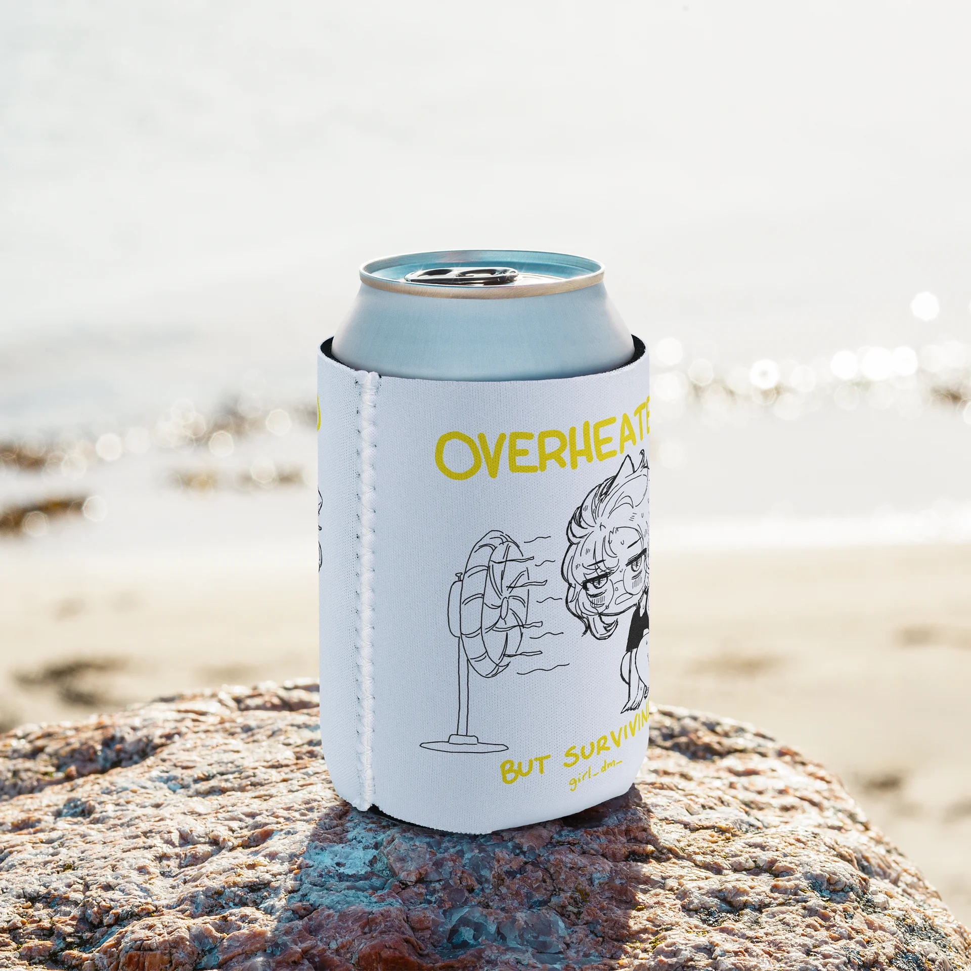 Overheated Can Coozie product image (9)