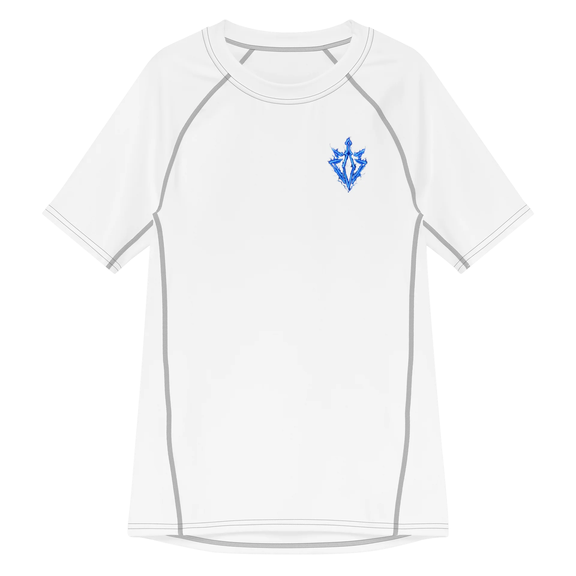 Glowing Blue Lightning Rash Guard product image (1)