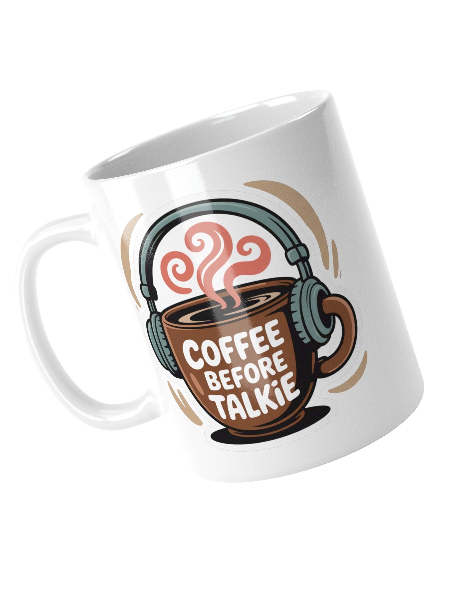 Coffee Before Talkie Funny Mug – Perfect Morning Quote product image (5)
