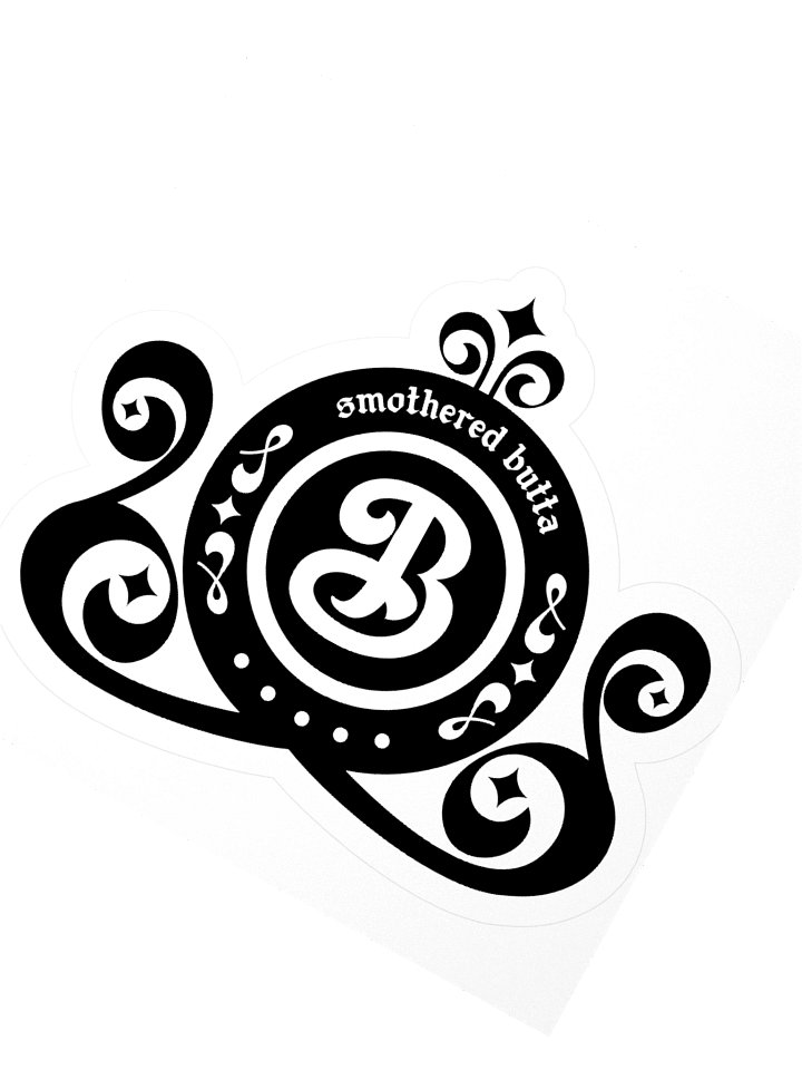 The B Logo sticker product image (1)
