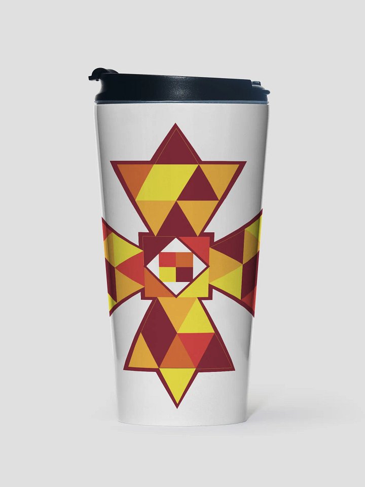 Mosaic Sunset Stainless Steel Travel Mug product image (1)