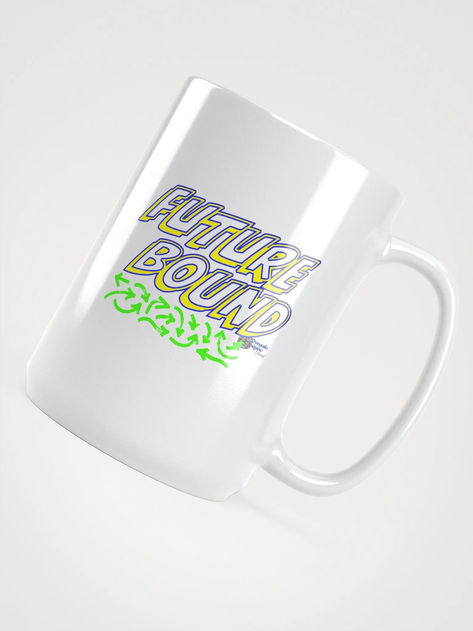 "Future Bound Forward" Ceramic Mug - Tranquilo Quieto Brand product image (4)