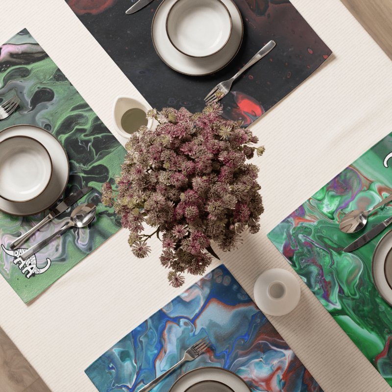 Fluid Acrylic Placemat Set (4 Placemats) product image (6)