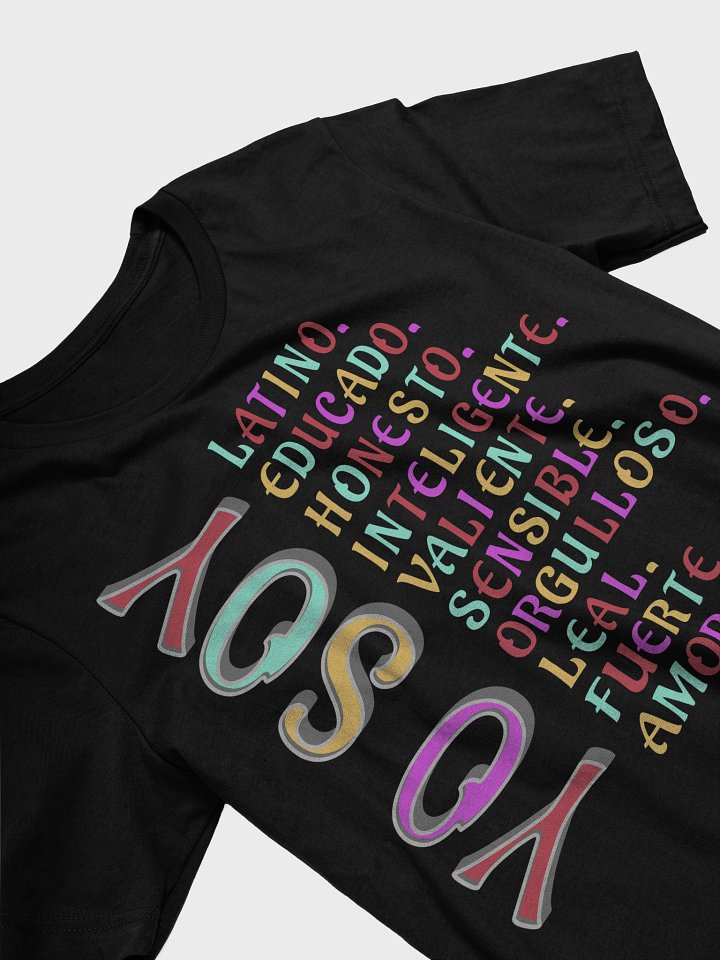 Yo Soy I Am Latino Pride Adjectives T-Shirt product image (2)