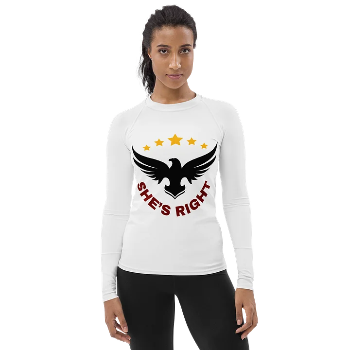 SHE'S RIGHT Women's Rash Guard product image (1)