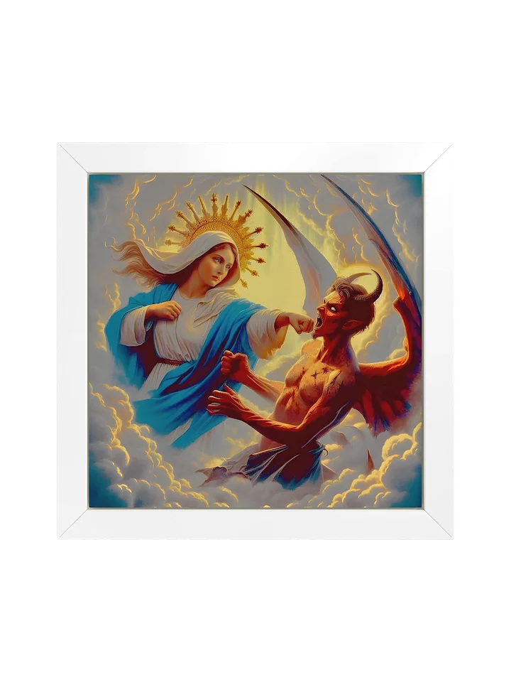 Hail Mary Full of Grace, Punch the Devil in the Face, Wall Art product image (1)