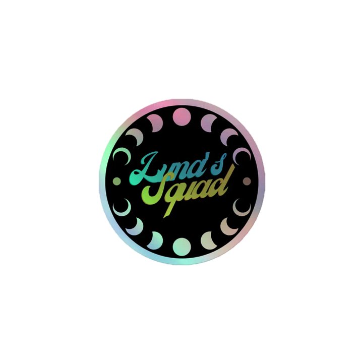Luna Squad Holographic Sticker product image (1)