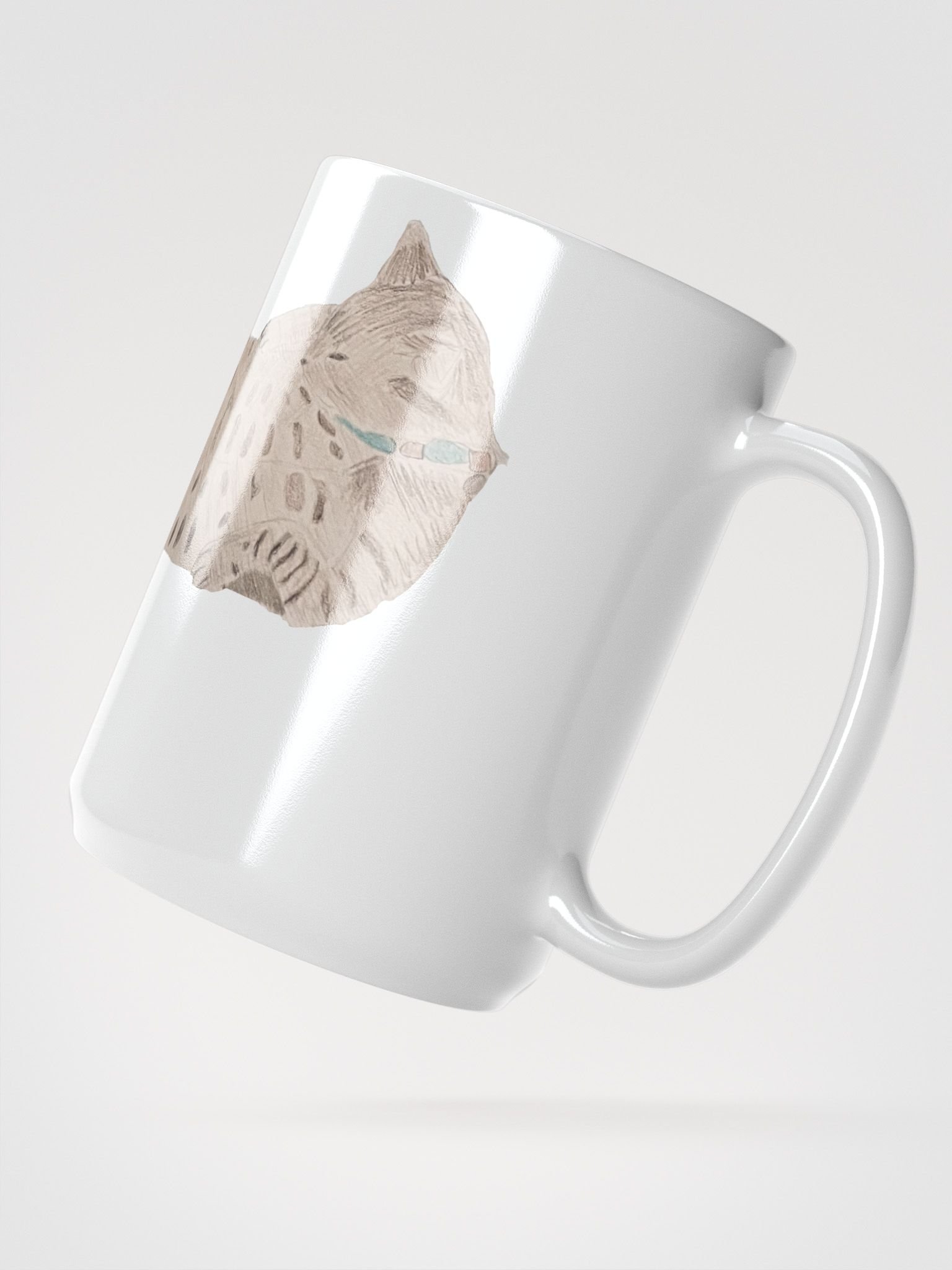 "Cat on Screen" mug product image (3)