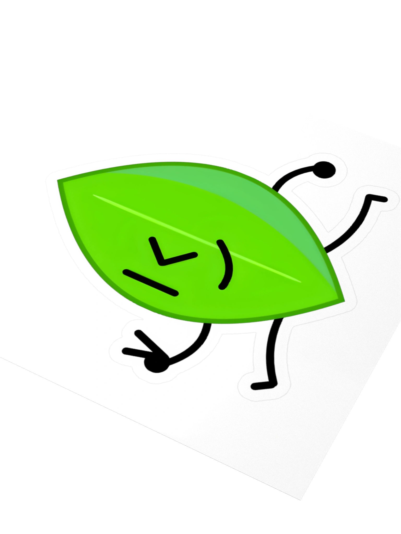 LeafyGreen Kiss Cut Sticker product image (9)