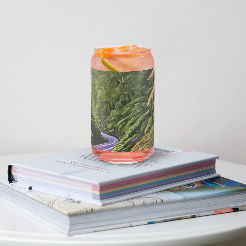 Akatarawa Road Rambles - Can Shaped Glass product image (5)