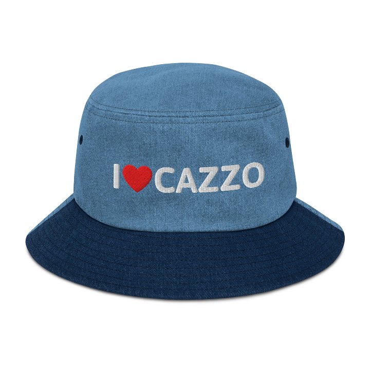 i ♥️ cazzo jean bucket hat product image (1)