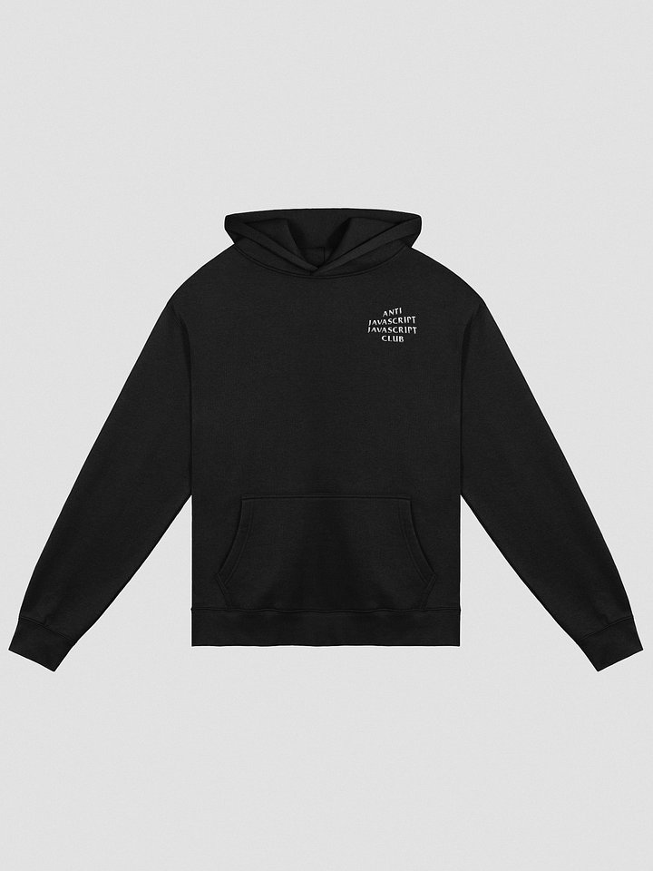 Embroidered Anti JavaScript JavaScript Club AS Colour Hoodie product image (1)