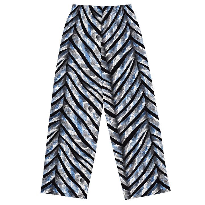 Blue Grey Snake Skin Pants product image (2)