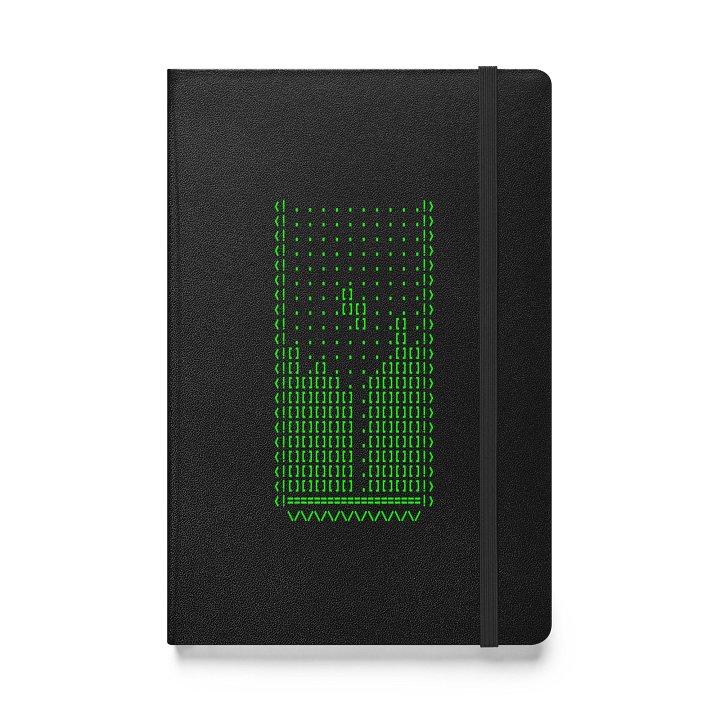 Original Tetris (Elektronica-60 Terminal) Hardcover Notebook product image (1)