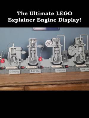 I Upgraded my LEGO Explainer Engine Display! #lego #legoexplainer #legoengine