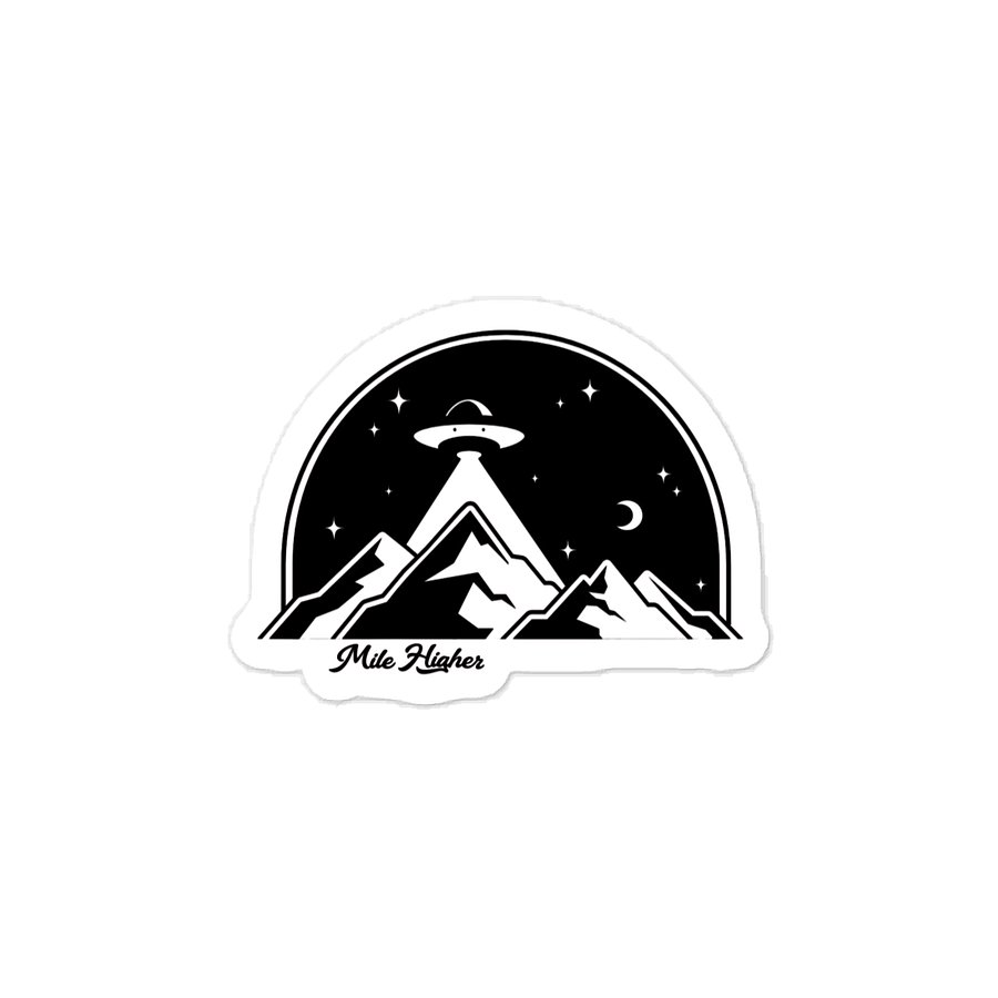 Space Mountain Vinyl Sticker product image (1)