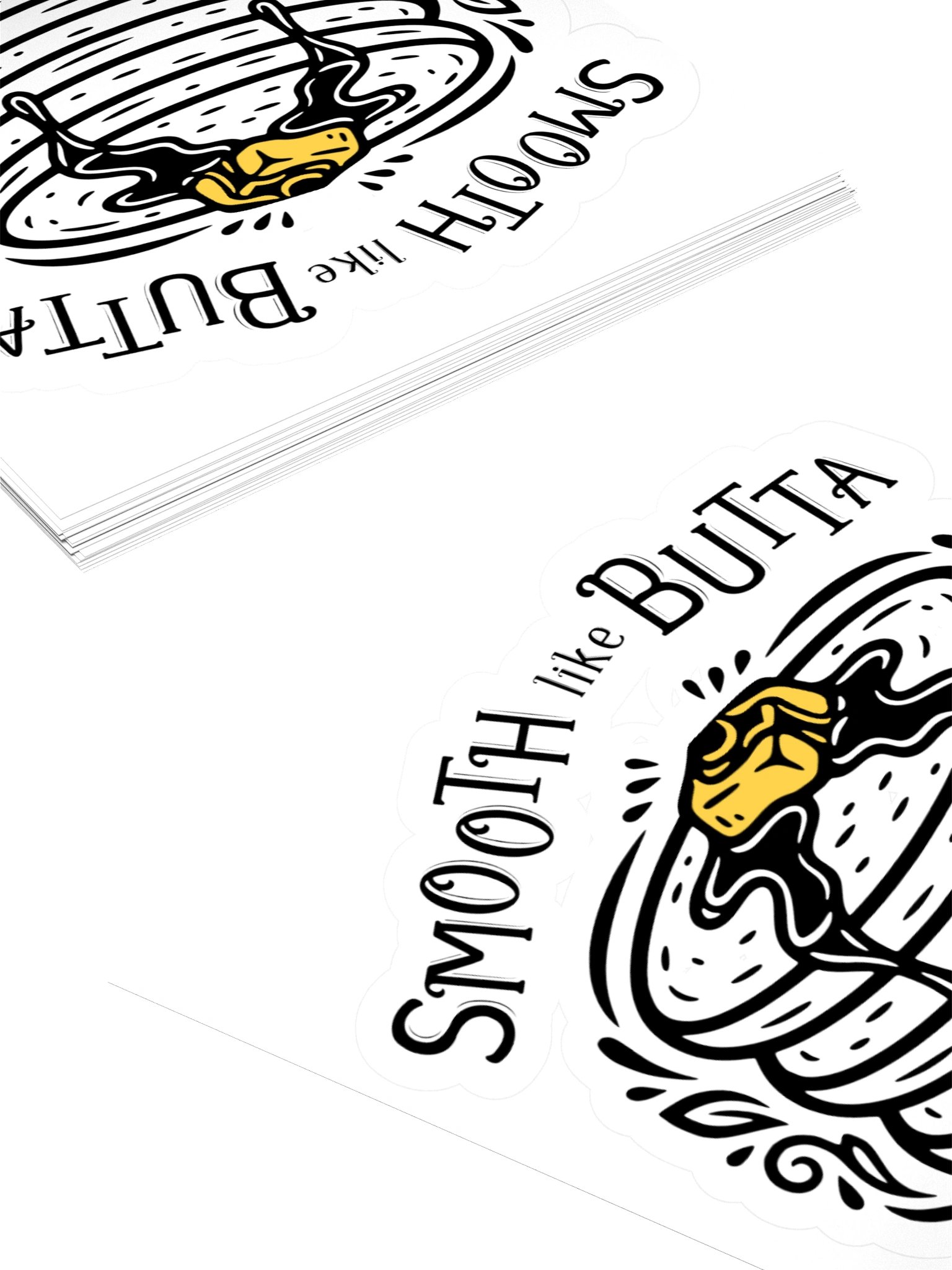 Smooth like Butta sticker product image (1)