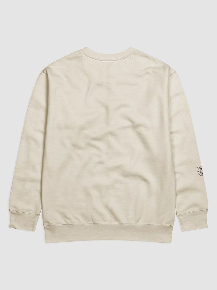 TWS x 6040 Skateboards Crew Sweatshirt #2 (Black Logo) product image (10)