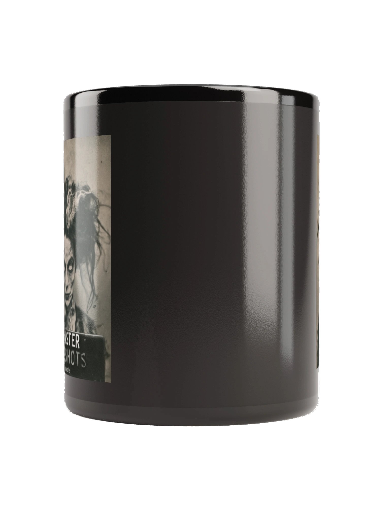 Monster Mugshots No. 008 - Black Ceramic Mug product image (2)