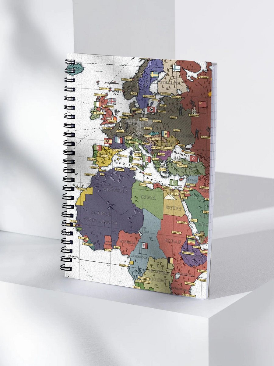 WW2 Map Notebook product image (3)
