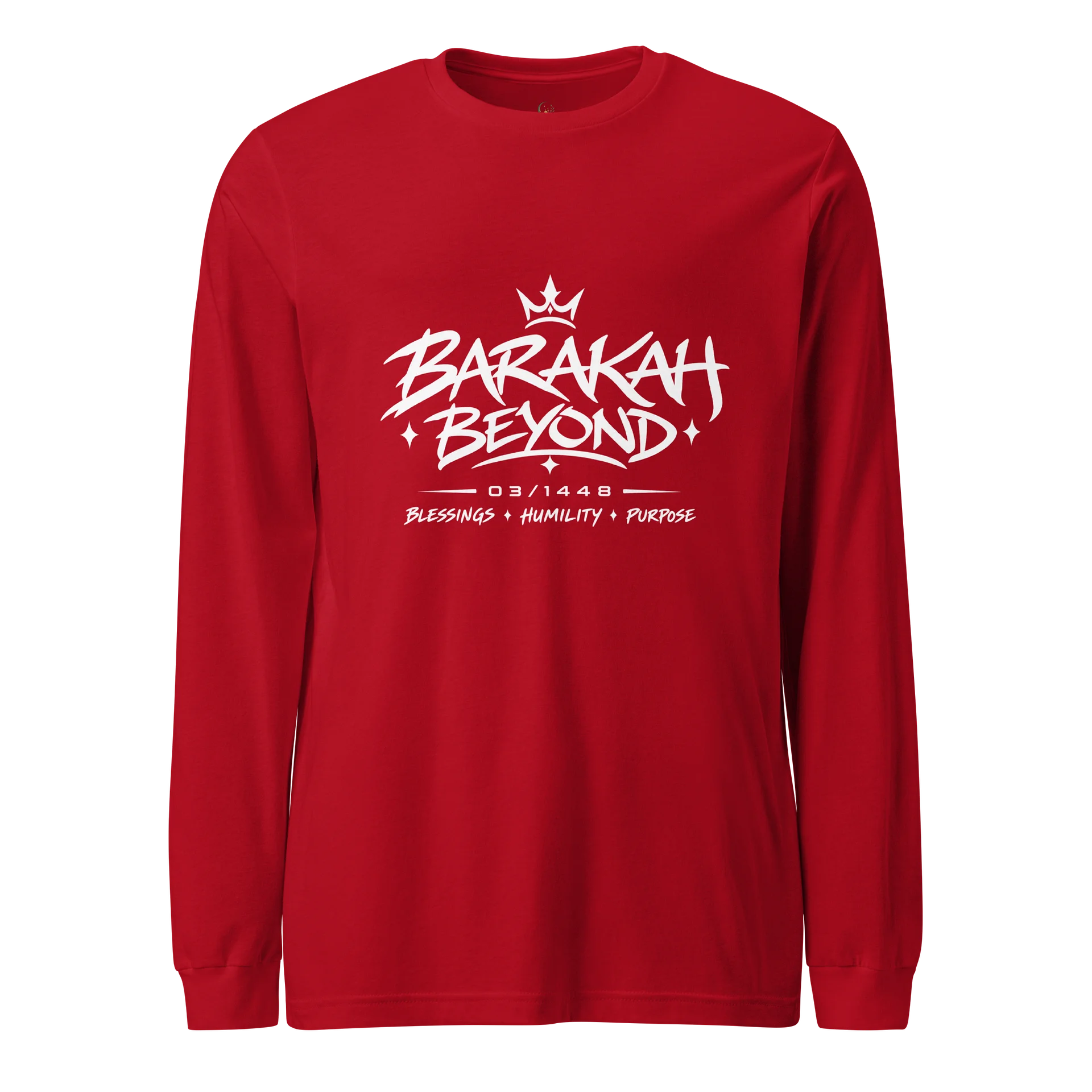 Barakah Beyond 03 Signature Adult Unisex Long Sleeve Tee product image (61)