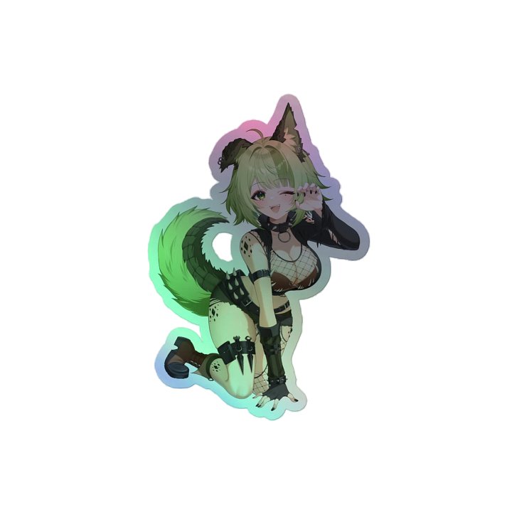 Swamp Puppy Holographic Sticker product image (2)