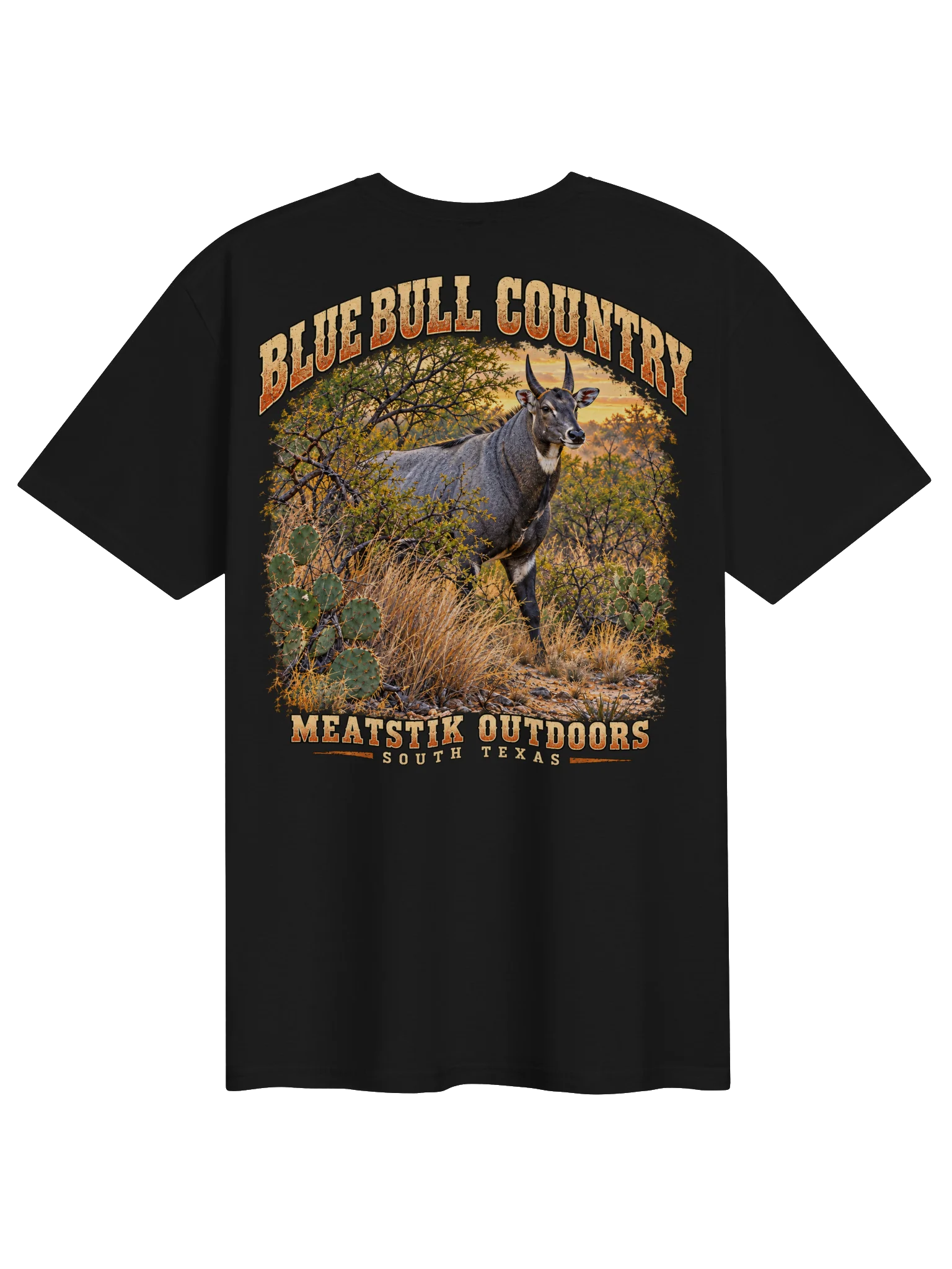 Blue Bull Country – South Texas Tee product image (6)