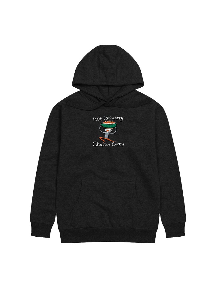 Embroidered Not a Wurry Chicken Curry Premium Hoodie product image (5)